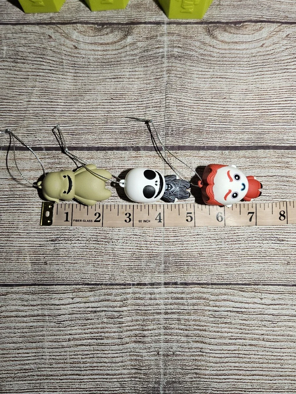 Nightmare before christmas mystery mini jack, oogie boogie, lock ornaments